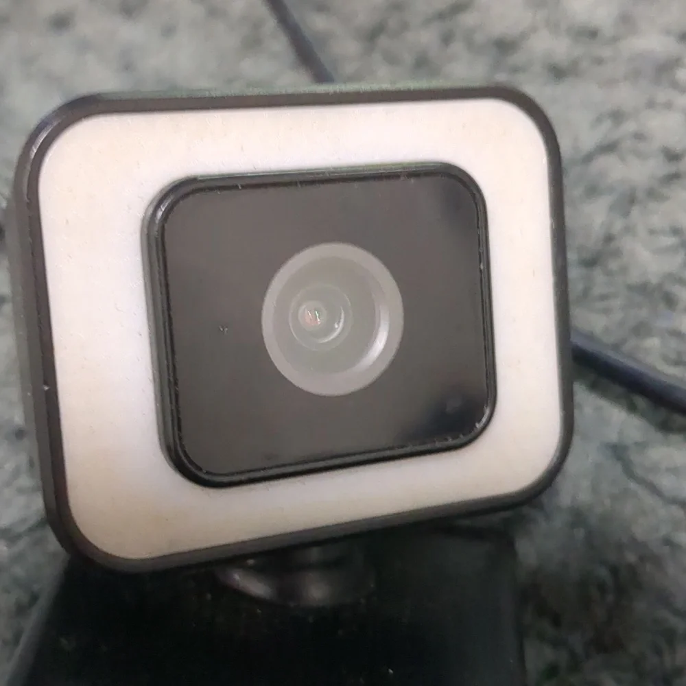 High-Definition Black Webcam 4 Foot Cord